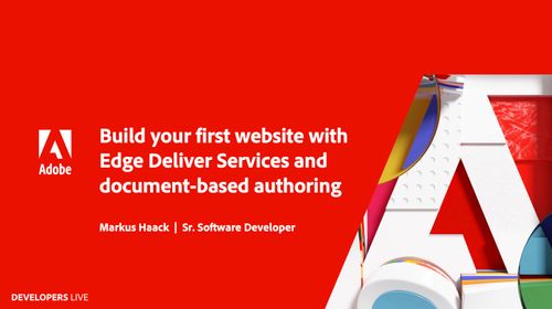 Build your first website with Edge Delivery and document based authoring