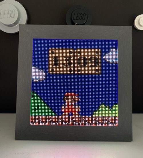 Building a Mario Bros. Clock