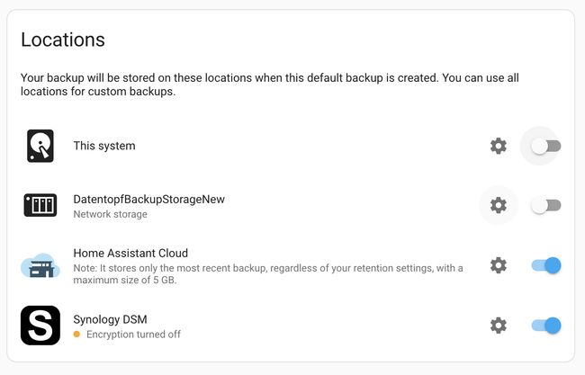 Screenshot 5: Synology Backup Location screenshot 5