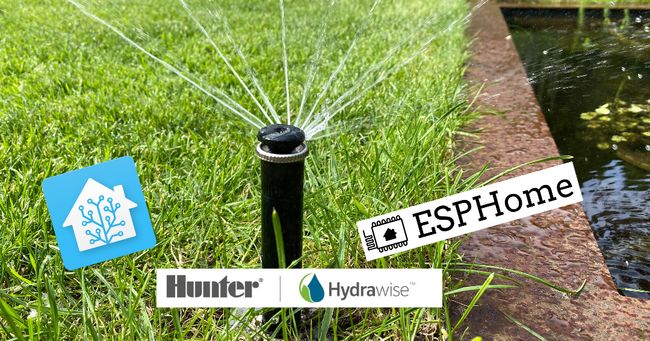 Green grass with Home Assistant