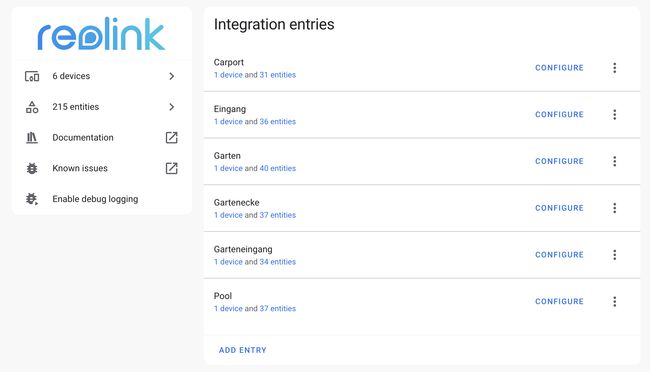 Reolink camera integration in Home Assistant Reolink camera integration in Home Assistant
